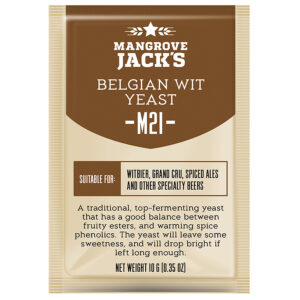 Mangrove Jacks M21 Belgian Wit - Craft Series Yeast - 10G