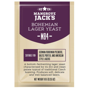 Mangrove Jacks M84 Bohemian Lager - Craft Series Yeast - 10G
