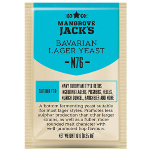 Mangrove Jacks M76 Bavarian Lager - Craft Series Yeast - 10G