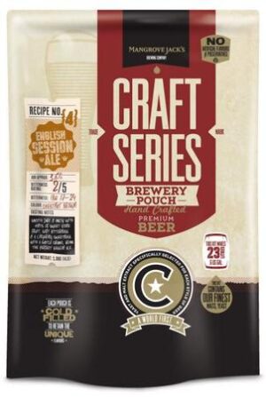 Mangrove Jack's English Session Ale Craft Series Ale Pouch