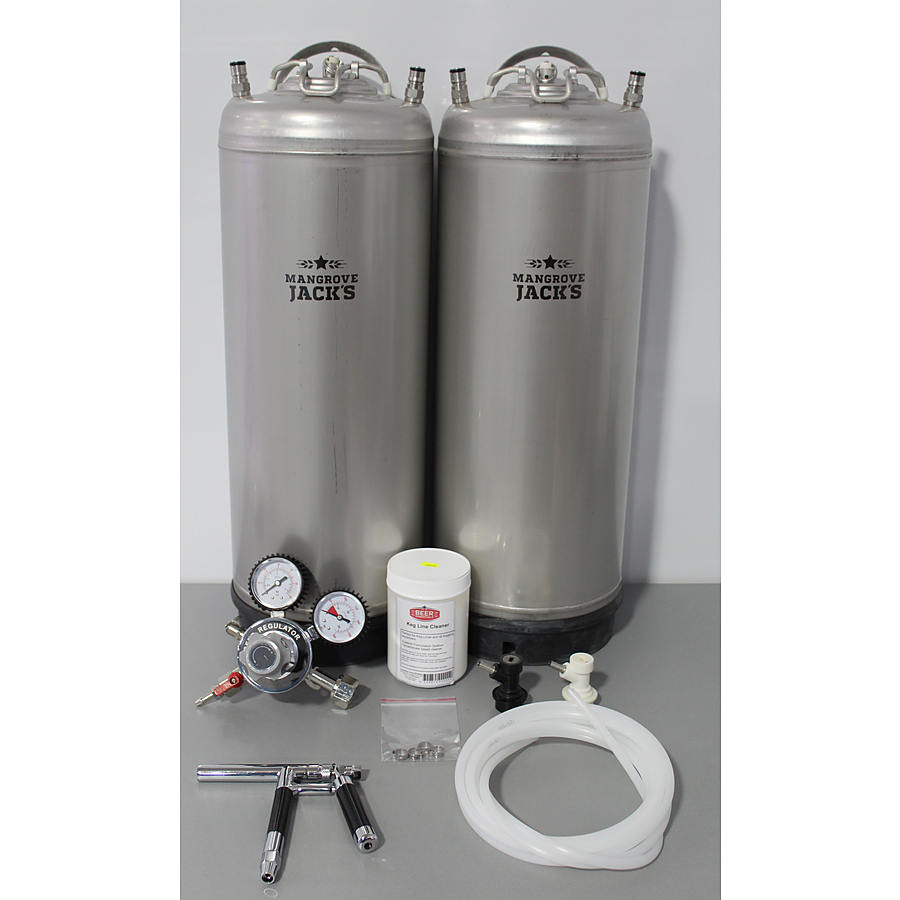 Twin Keg System With Beer Gun
