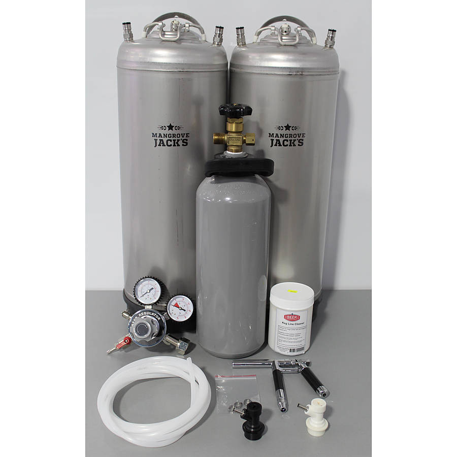 Twin Kegging System With Gun + Co2 Bottle