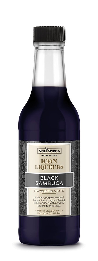 Icon Black Sambuca 330ml