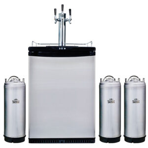 Kegerator 3 Font Plus 3 X 19 Litre Kegs