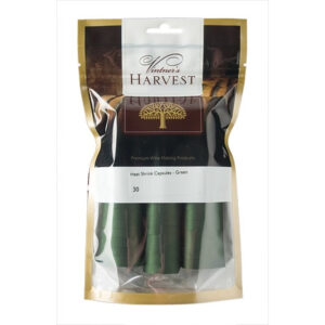 Vintners Harvest Heat Seal Capsules - Dark Green 30Pk
