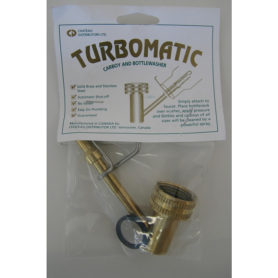 Brass Turbo Jet Bottle Washer