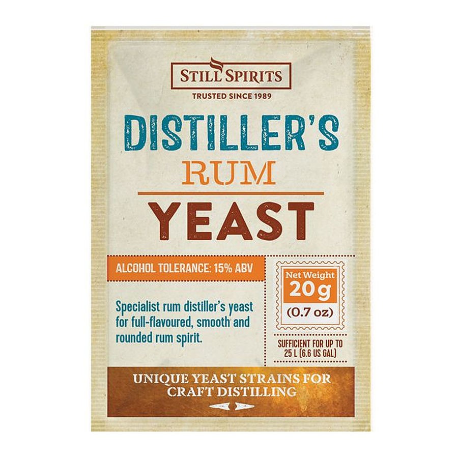 Distillers Rum Yeast 20g