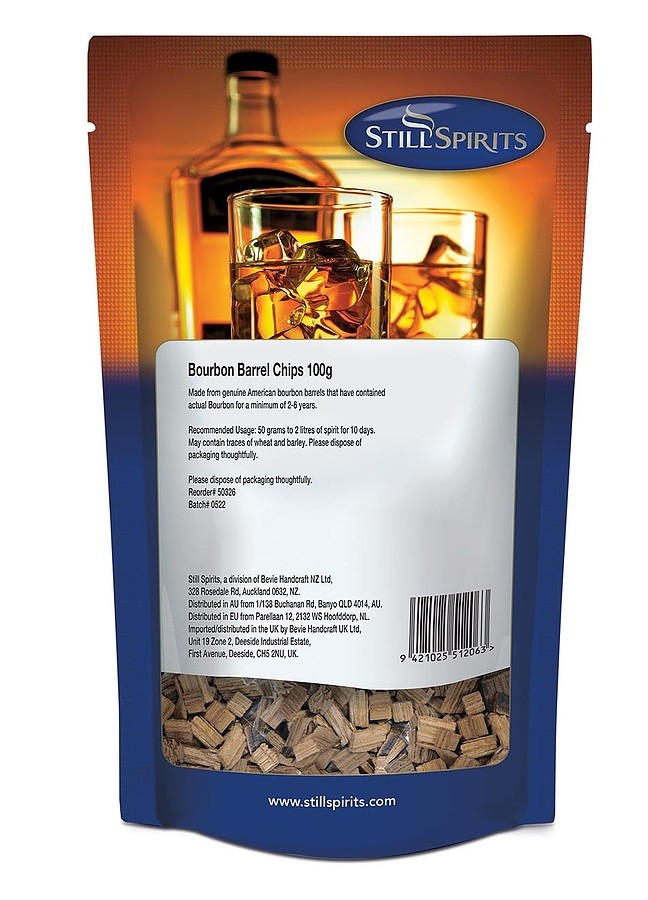 Still Spirits Bourbon Chips 100g