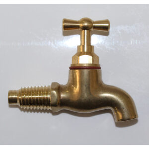 Brass Port Barrel Tap 8mm