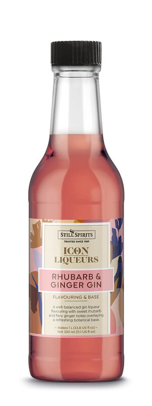 Icon Rhubarb Ginger Gin 330ml