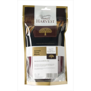 Heat Seal Capsules - Burgundy 100Pk