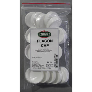 Flagon Cap - Plastic 20Pk
